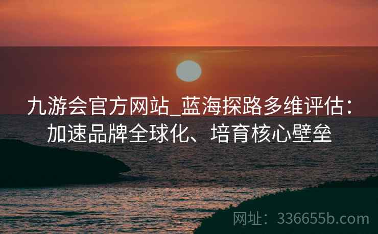 九游会官方网站_蓝海探路多维评估：加速品牌全球化、培育核心壁垒