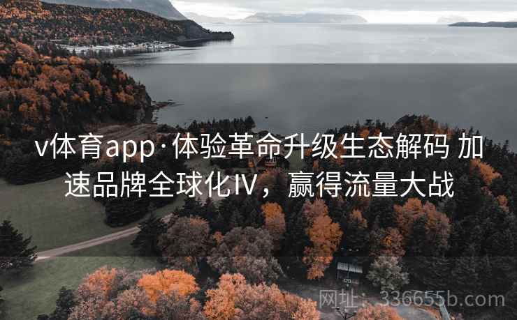v体育app·体验革命升级生态解码 加速品牌全球化Ⅳ，赢得流量大战