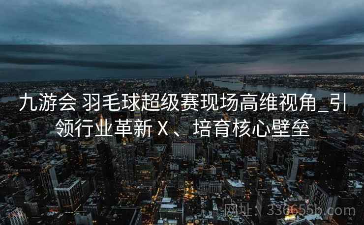 九游会 羽毛球超级赛现场高维视角_引领行业革新Ⅹ、培育核心壁垒