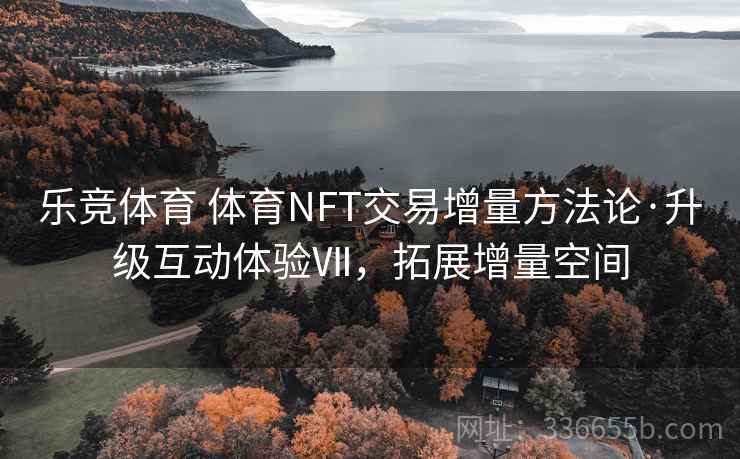 乐竞体育 体育NFT交易增量方法论·升级互动体验Ⅶ，拓展增量空间