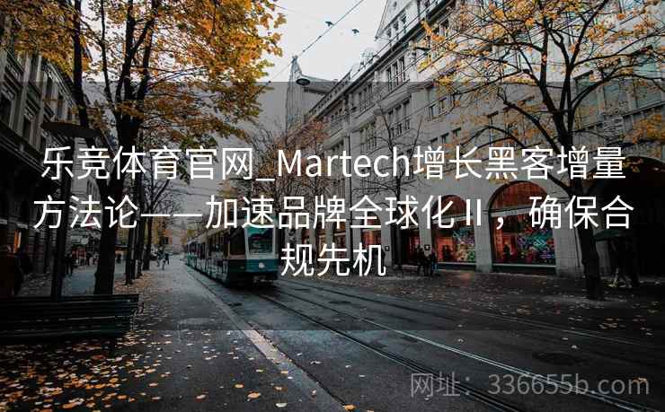 乐竞体育官网_Martech增长黑客增量方法论——加速品牌全球化Ⅱ，确保合规先机